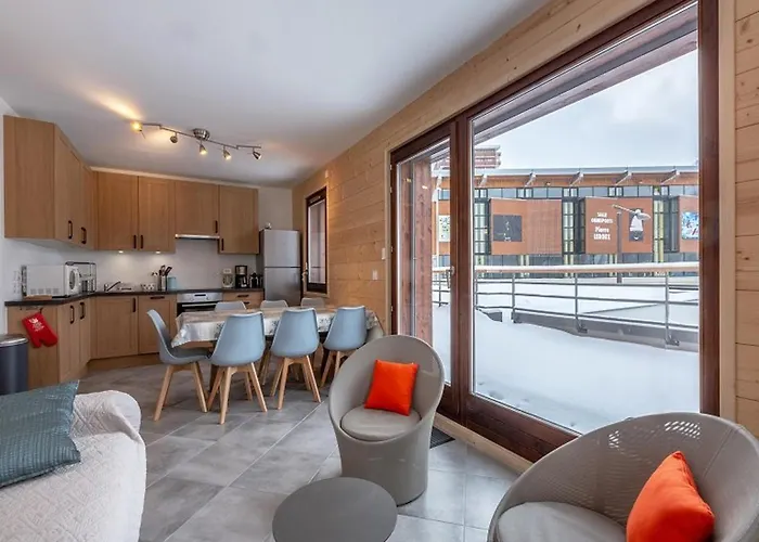 Au Coeur De Avec Cuisine Equipee Et Acces Rapide Aux Pistes - Fr-1-351-94 La Plagne